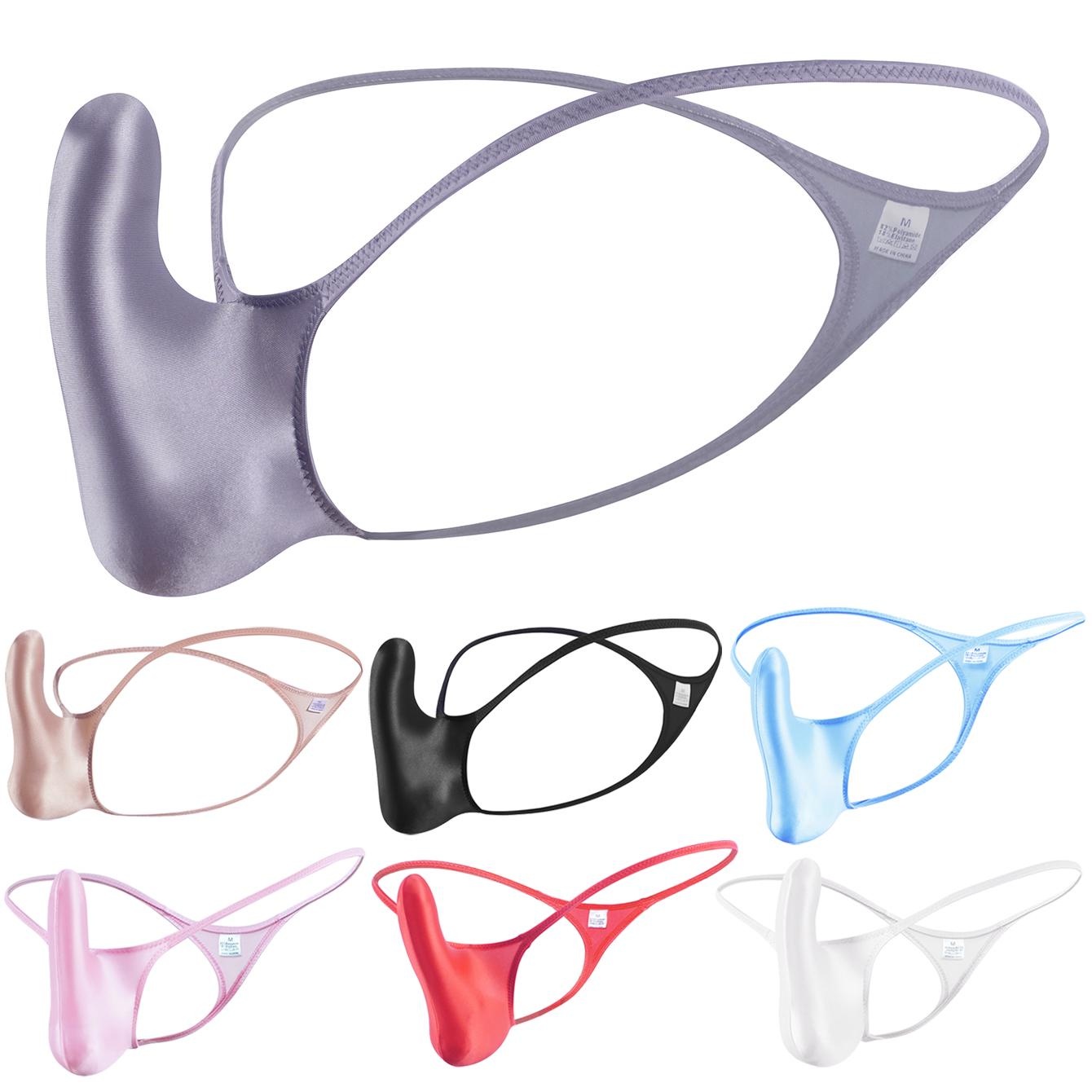 Wetsuit Men - YAULAANG Sexy men's gloss gay underwear