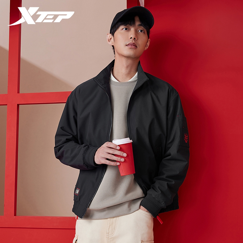 Xtep Jacket For Men  Spring Li - Life Jacket ulasan dan harga