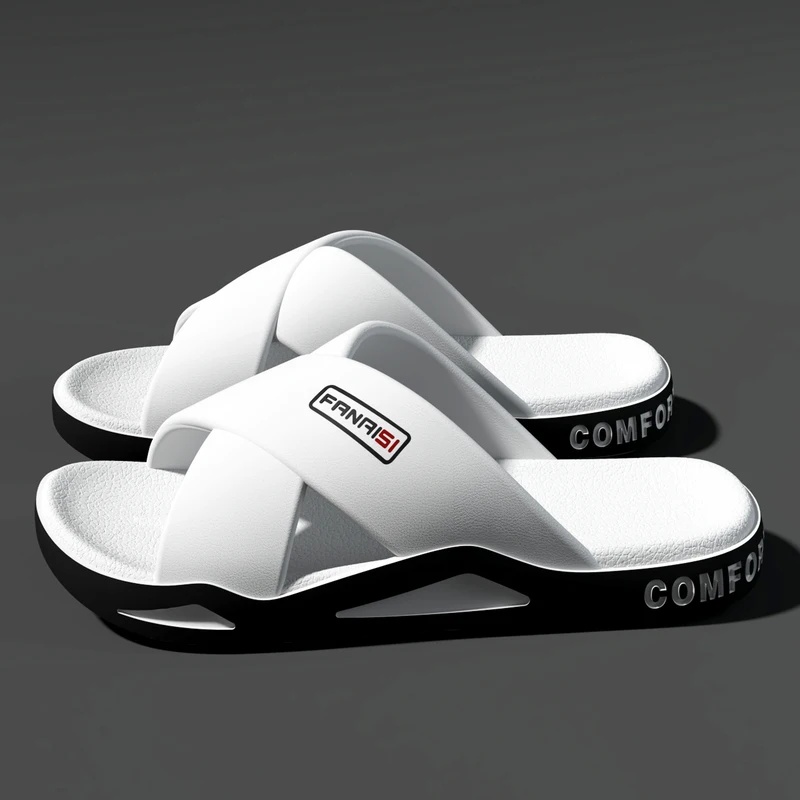 ZUOFU Men Cross Strap Open Toe - Flippers Swimming ulasan dan harga