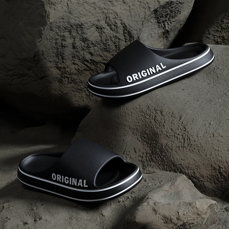 Summer Couple Slides Solid Col - Water Shoes ulasan dan harga