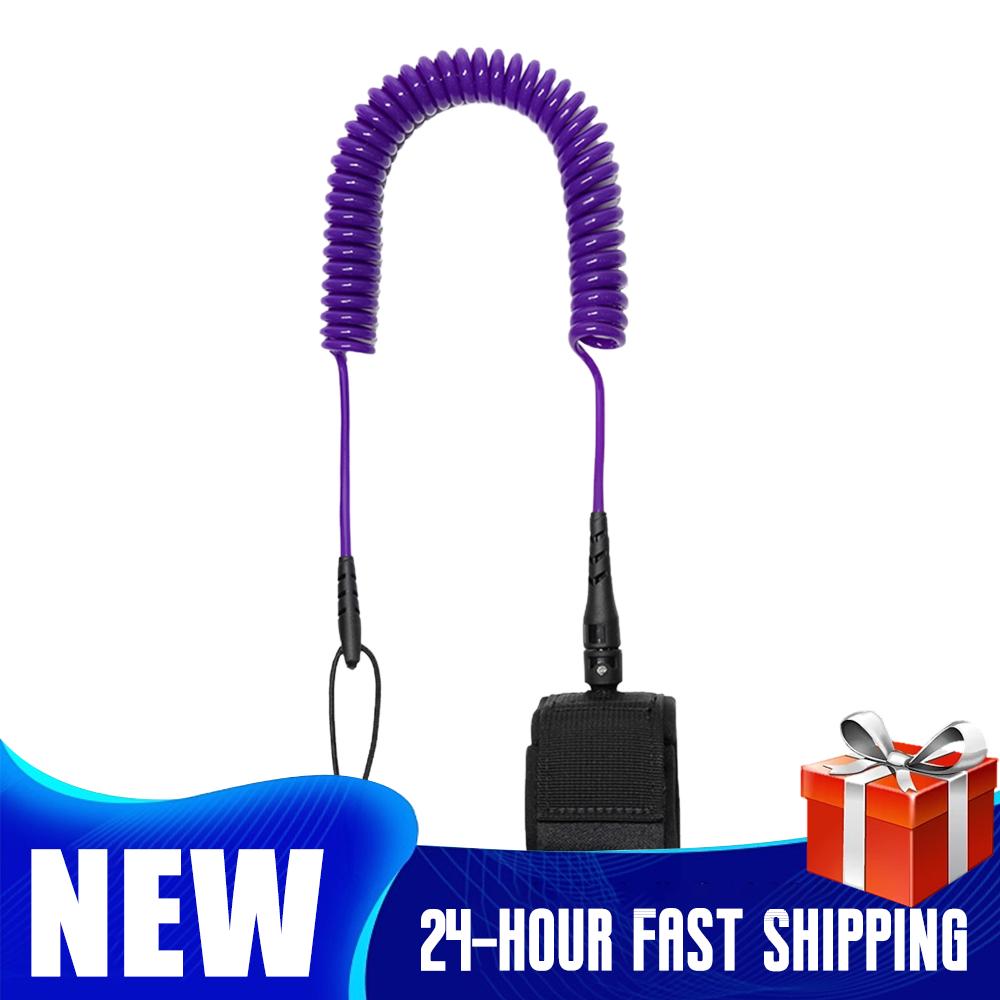 Coiled SUP Leash Stand Up Padd - Surfboard Leash ulasan dan harga