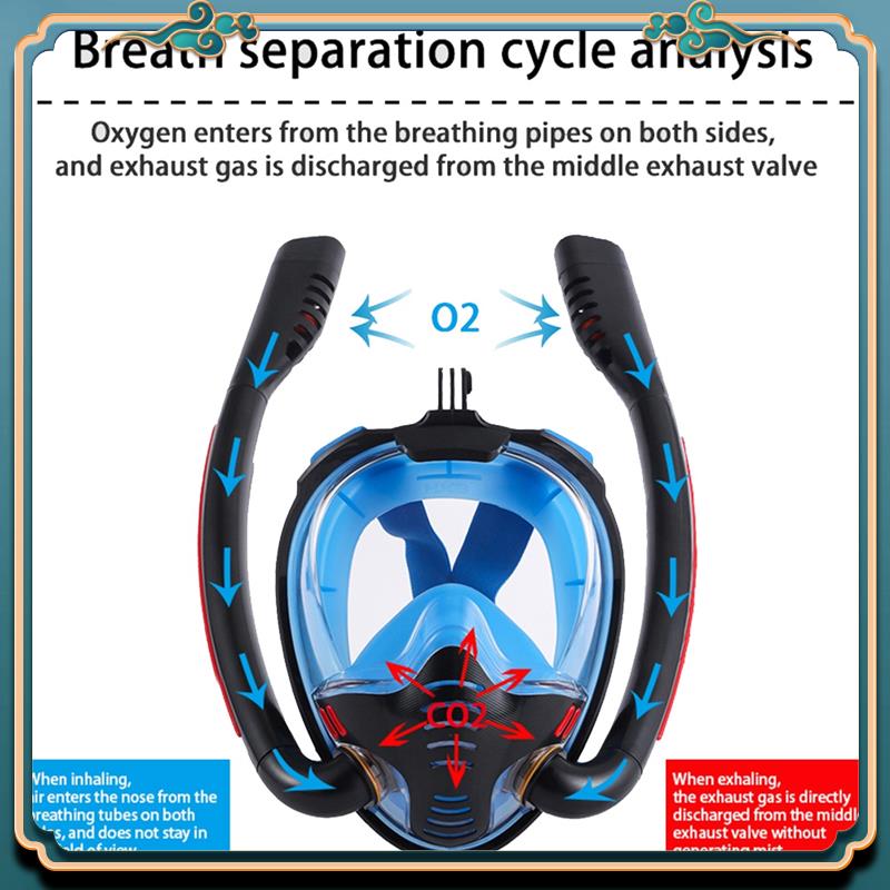 Latest Snorkeling Mask Double  - Diving Mask ulasan dan harga