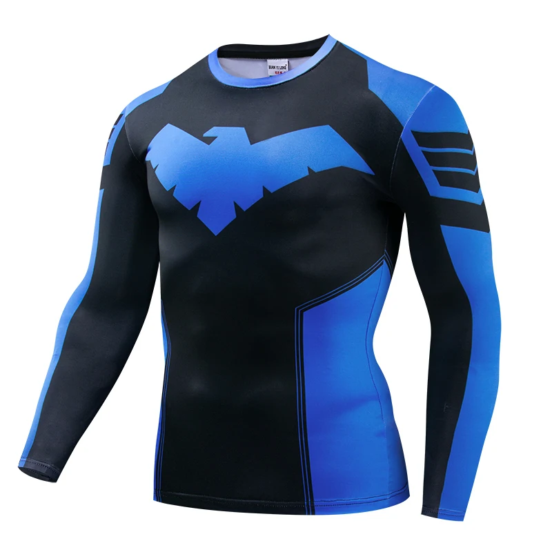 Compression T-Shirts Sportswea - Rash Guard ulasan dan harga