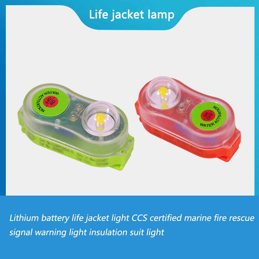 1-10pcs LED Lithium Life Jacke - Life Jacket ulasan dan harga