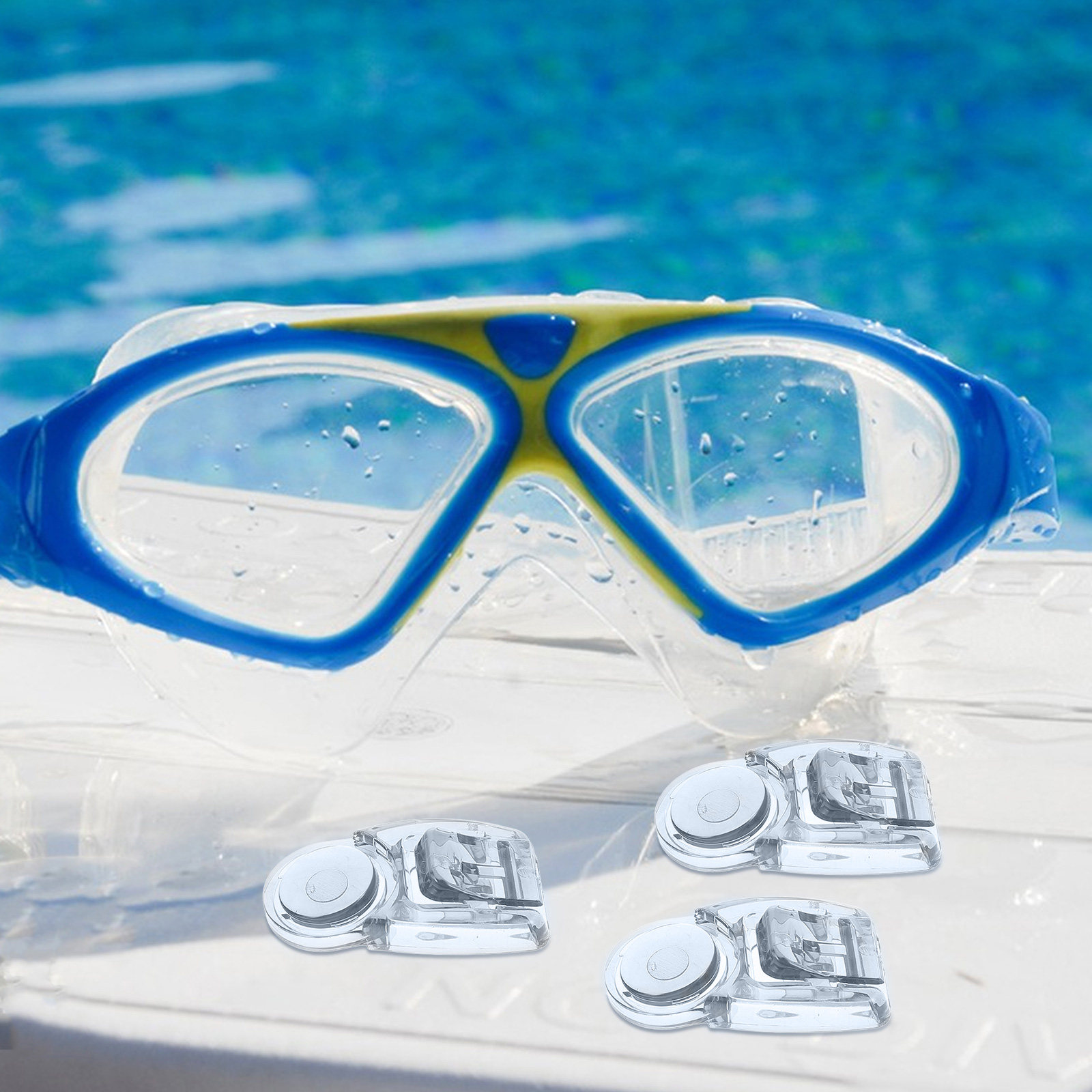 4Pcs Universal Swim Goggles Bu - Goggles Swim ulasan dan harga